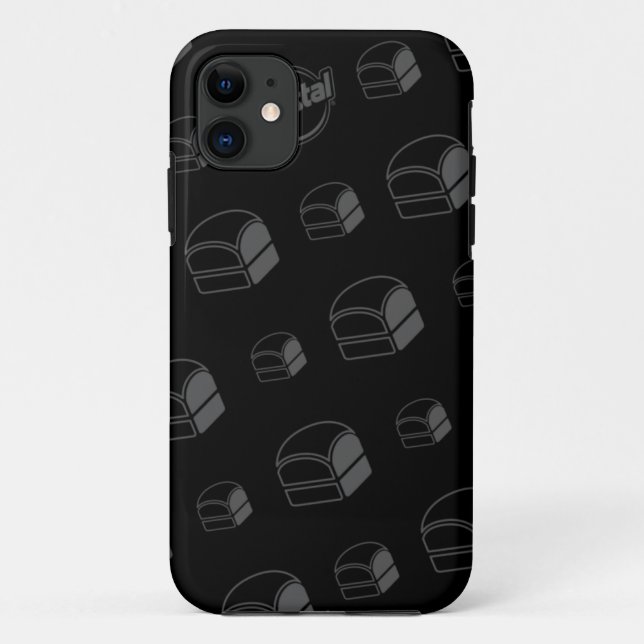 Coque Case-Mate Pour iPhone Coque iphone d'hamburger de Krystal (Dos)