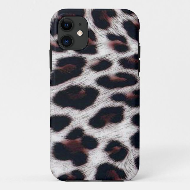 Coque Case-Mate Pour iPhone Coque iphone Empreinte de léopard (Dos)