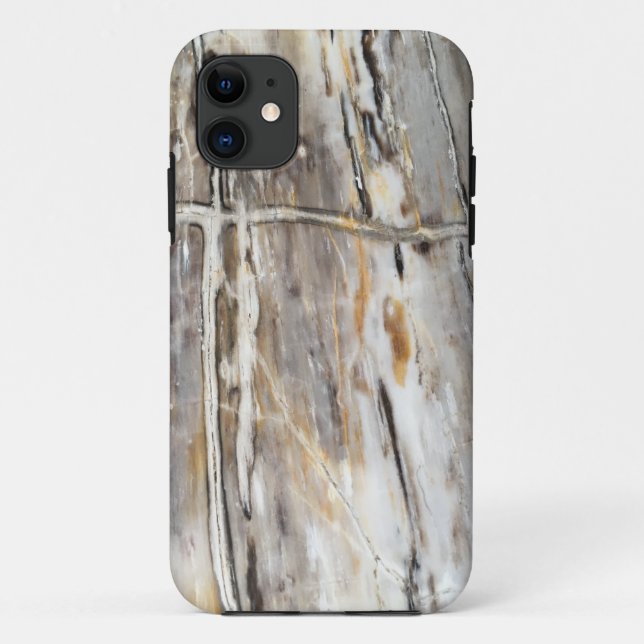 Coque Case-Mate Pour iPhone Coque iphone en bois Petrified (Dos)