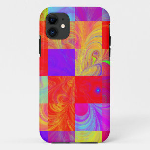 Coque Case-Mate Pour iPhone Coque iphone fractal coloré