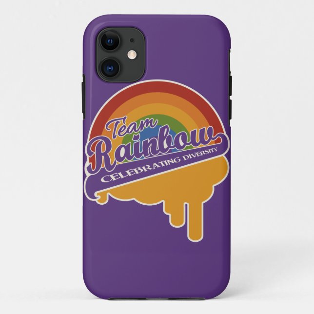 Coque Case-Mate Pour iPhone Coque iphone personnalisé Team Rainbow (Dos)