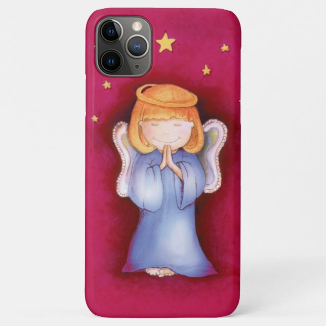 Coque Case-Mate Pour iPhone Coque iphone rose rouge de fille mignonne d'ange (Dos)