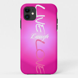 Coque Case-Mate Pour iPhone Coque iphone vivant d'amour de rire de rose