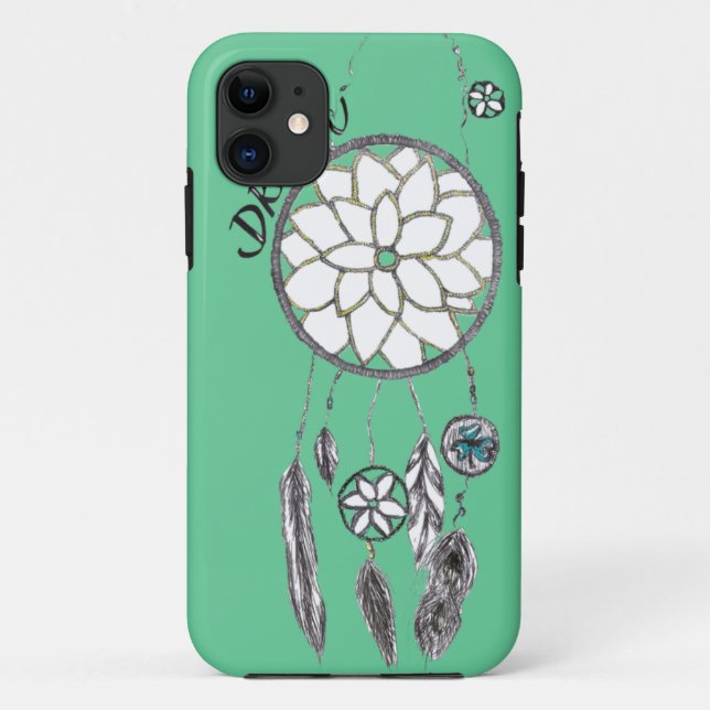 Coque Case-Mate Pour iPhone Coque Turquoise pour iPhone 5 DreamCatcher (Dos)