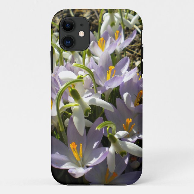 Coque Case-Mate Pour iPhone Crocus et Snowdrops iPhone 5 coque (Dos)