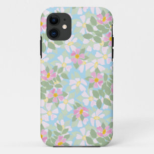 Coque Case-Mate Pour iPhone Dogroses roses sur Sky Blue Xtreme iPhone 5 Coque