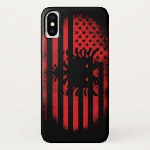 Albanie/Albanais Design Coque pour Apple iPhone 7 Plus Coque de Stuff4 Drapeau Collection 