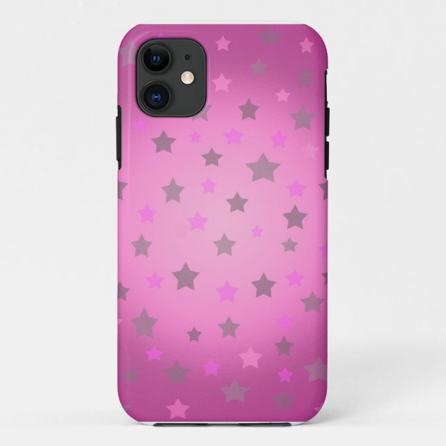 Coque Case-Mate Pour iPhone étoiles rose et gris motif iphone 5 coque (Dos)