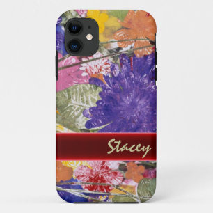 Coque Case-Mate Pour iPhone Fleurs colorées personnalisées art iphone 5 coque