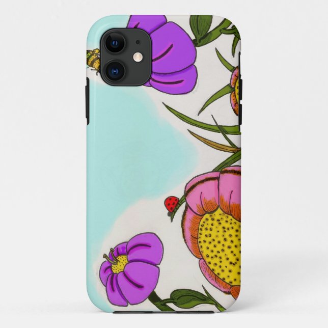 Coque Case-Mate Pour iPhone Flower Meadow iPhone 5 Coque (Dos)