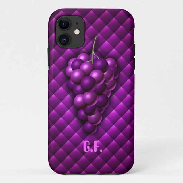 Coque Case-Mate Pour iPhone Grape iPhone 5 Coque (Dos)
