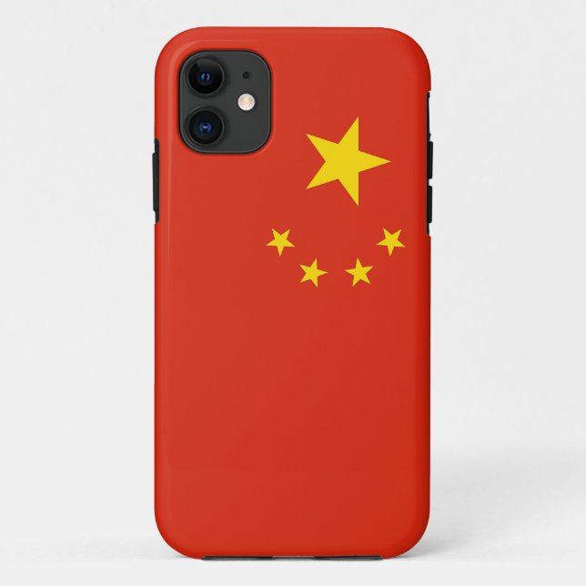Coque Case-Mate Pour iPhone IPhone 5 Coque avec drapeau de la Chine (Dos)