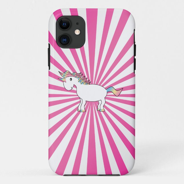 Coque Case-Mate Pour iPhone Iphone Rainbow unicorn 5 coque (Dos)