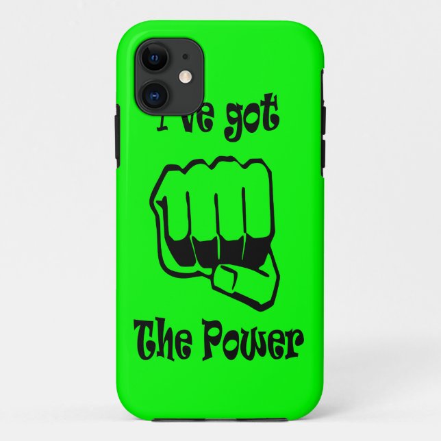 Coque Case-Mate Pour iPhone J'ai le Coque Power iPhone 5/5S (Dos)