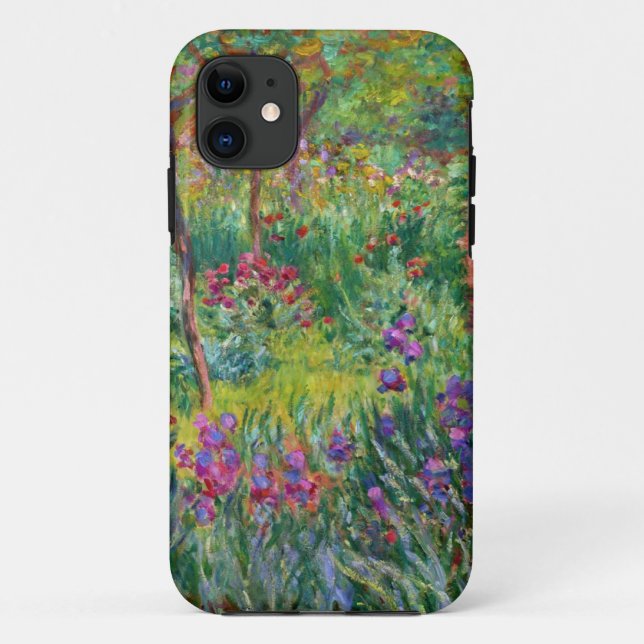 Coque Case-Mate Pour iPhone Jardin d'iris de Monet au coque iphone de Giverny (Dos)