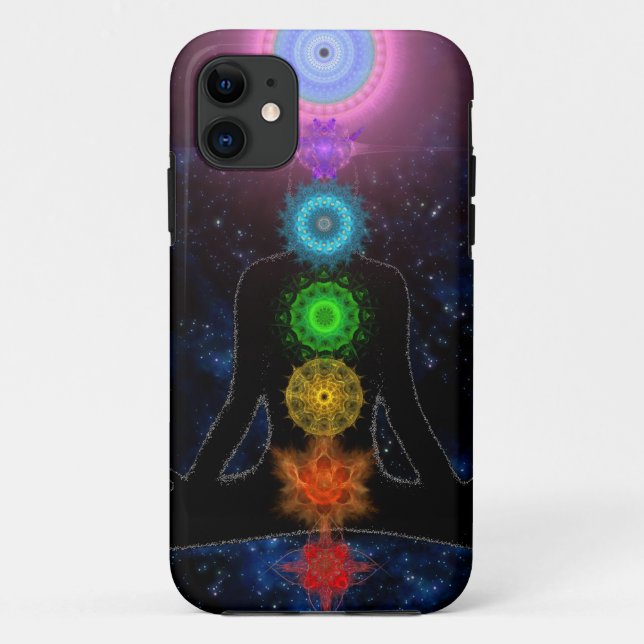 Coque Case-Mate Pour iPhone Le coque iphone de Chakras (Dos)