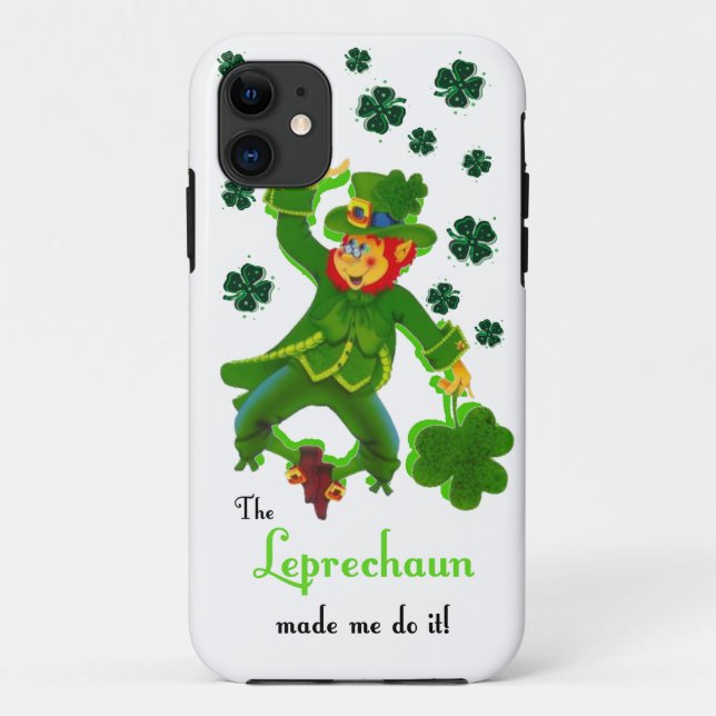 Coque Case-Mate Pour iPhone Leprechaun M'A Fait coque iphone (Dos)