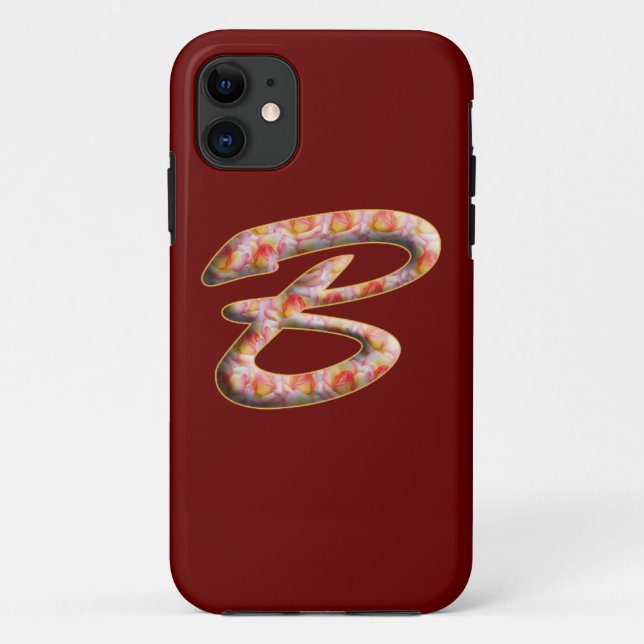 Coque Case-Mate Pour iPhone Monogramme B en Motif Iphone 5 coque (Dos)