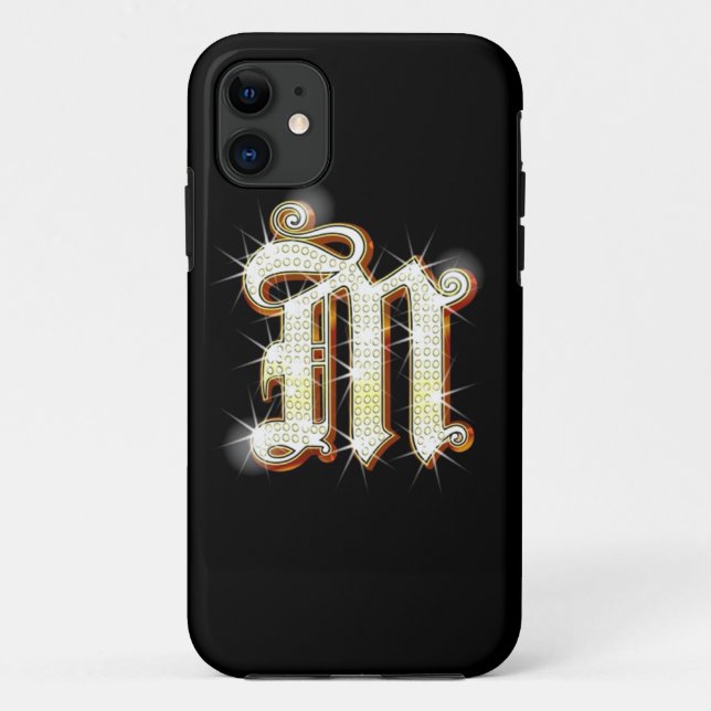 Coque Case-Mate Pour iPhone Monogramme M iPhone 5 Coque (Dos)