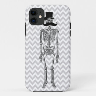 Coque Case-Mate Pour iPhone Moustache humoristique sur le coque iphone gris