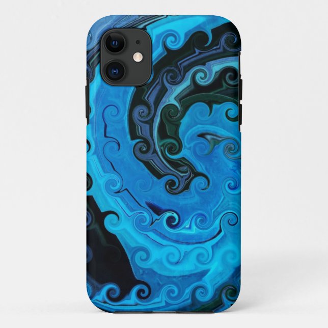 Coque Case-Mate Pour iPhone Octopus Under The Sea Abstrait iPhone 5 Coque (Dos)
