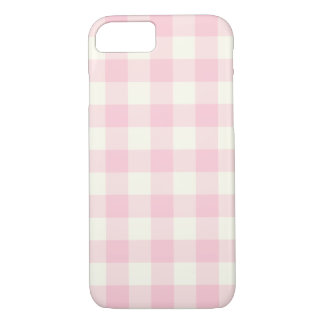 Coque Case-Mate Pour iPhone Pale rose En vichy Motif iPhone 7 Coque