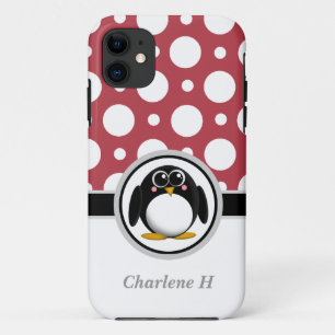 Coque Case-Mate Pour iPhone Penguin Red Assorted Pois iPhone 5 Coque