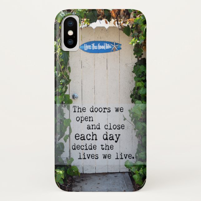 Coque Case-Mate Pour iPhone Portes Nous Ouvrir porte photo coque iphone (Dos)