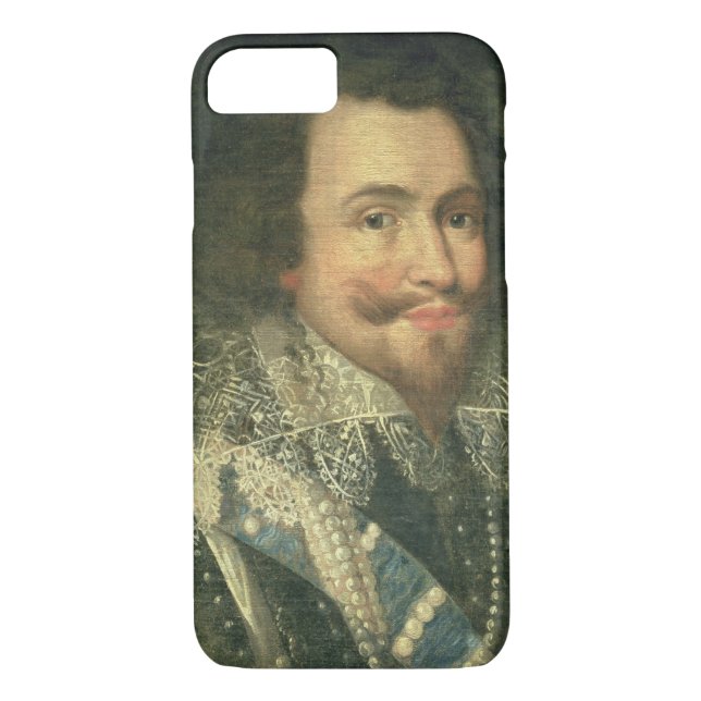 Coque Case-Mate Pour iPhone Portrait de George Villiers, ęr duc de Buckingha (Dos)