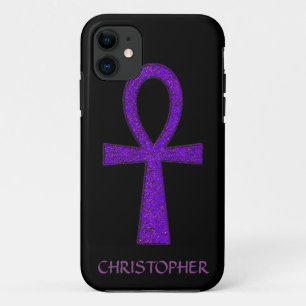 Coque Case-Mate Pour iPhone Purple Ankh iPhone 5 Coque