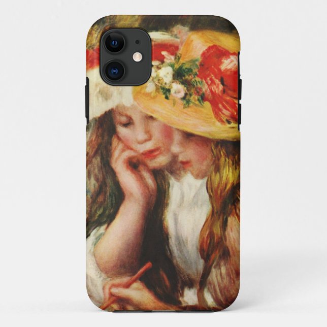 Coque Case-Mate Pour iPhone Renoir deux filles lisant dans le coque iphone de (Dos)