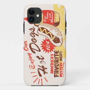 Coque Case-Mate Pour iPhone Rétro coque iphone de hot-dog