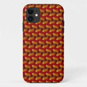 Coque Case-Mate Pour iPhone Rouge Abstrait Textile Motif iPhone 5 Coque
