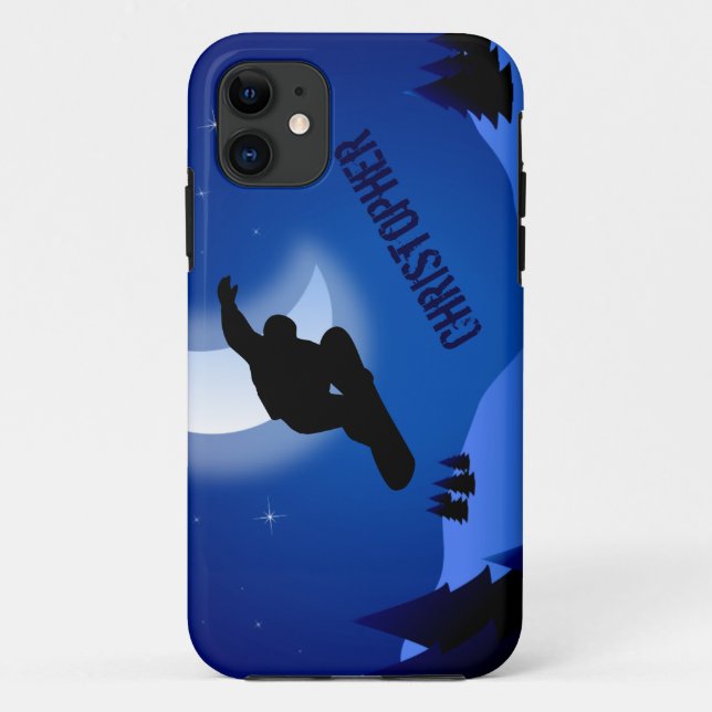Coque Case-Mate Pour iPhone Soirée personnalisée Snowboard iPhone 5 Coque (Dos)