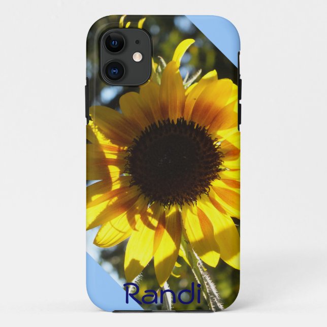 Coque Case-Mate Pour iPhone Sunny Sunflower iPhone 5 coque *personnaliser* (Dos)