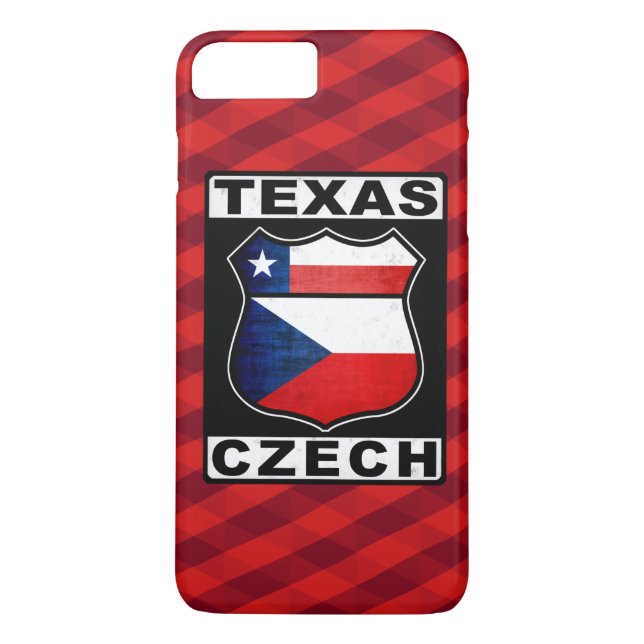 Coque Case-Mate Pour iPhone Texas coque iphone tchèque-américain (Dos)