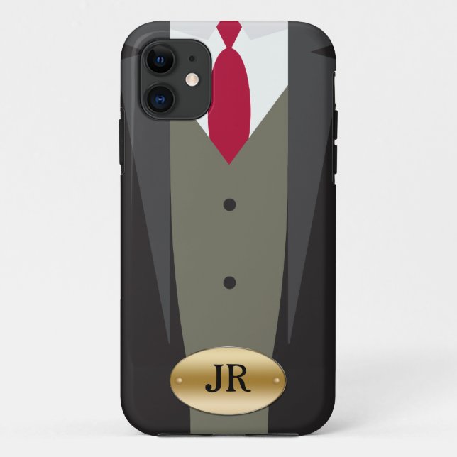 Coque Case-Mate Pour iPhone Tuxedo iPhone 5S Monogram Coque (Dos)