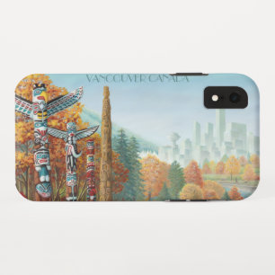 Coque Case-Mate Pour iPhone Vancouver iPhone XR Coque Vancouver Totem Pole Coq