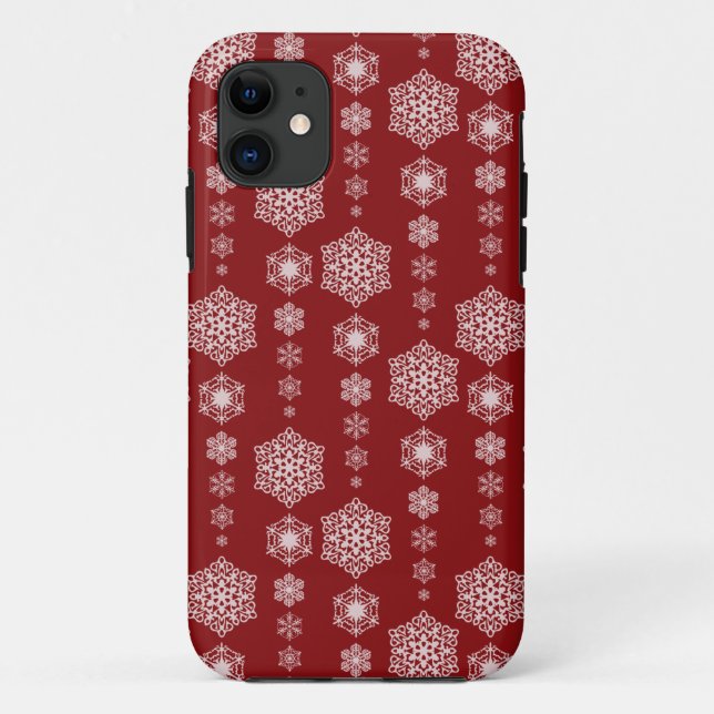 Coque Case-Mate Pour iPhone Winter Delight Red iPhone 5/5S Coque (Dos)