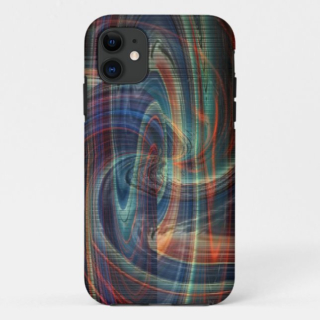 Coque Case-Mate Pour iPhone Wormhole Over The Bay Abstrait iPhone 5 coque (Dos)