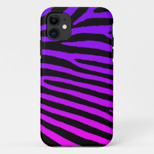 Coque Case-Mate Pour iPhone Zebra rayures rose violet bleu iphone 5 coque