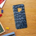Coque Case-Mate Pour Samsung Galaxy S9 Alligator bleu Faux cuir<br><div class="desc">Le cuir alligator est bleu et noir,  brillant,  texturé. Ce sera une fausse finition mais aura ce look peau écailleux.</div>