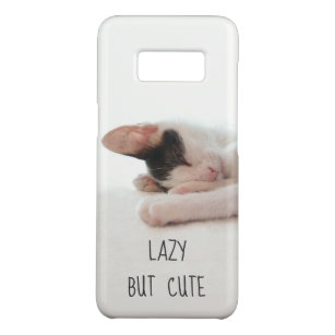 Coque Case-Mate Samsung Galaxy S8 Amoureux des chats photo Lazy, mais adorable Kitte