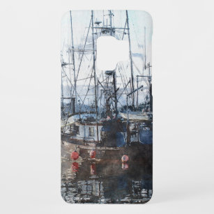 Coque Case-Mate Pour Samsung Galaxy S9 Aquarelle de la marina