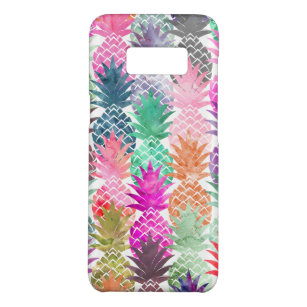 Coque Case-Mate Samsung Galaxy S8 Aquarelle tropicale moderne de pastel d'ananas