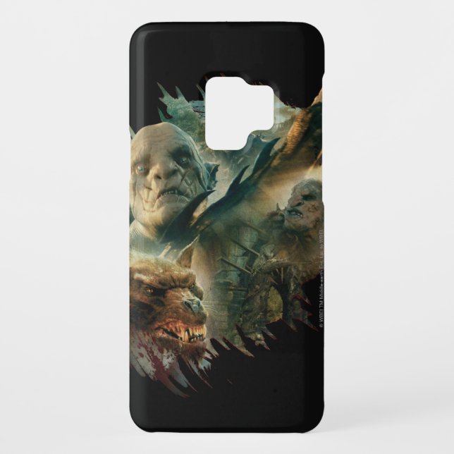 Coque Casemate Pour Samsung Galaxy Azog, Narzug et Bolg Graphic (Dos)