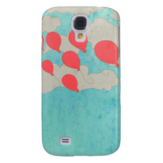 Coque Galaxy S4 Ballons rouges