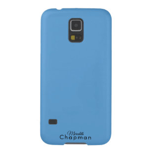 Coque Galaxy S5 Bébé Doux Picton Bleu Avec Cas D'Oeuvre Décorative