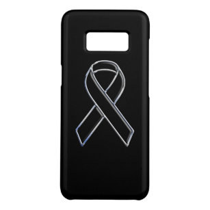 Coque Case-Mate Samsung Galaxy S8 Black on Black Ribbon Aware