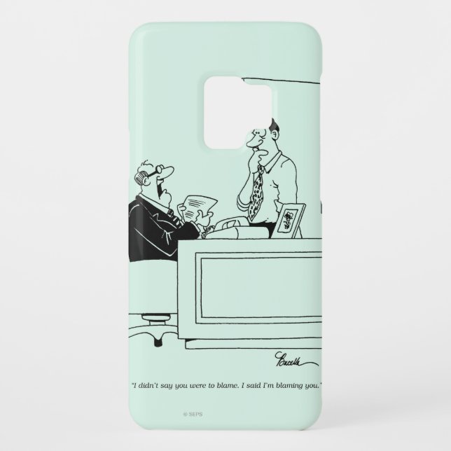 Coque Casemate Pour Samsung Galaxy Blâme de bureau (Dos)